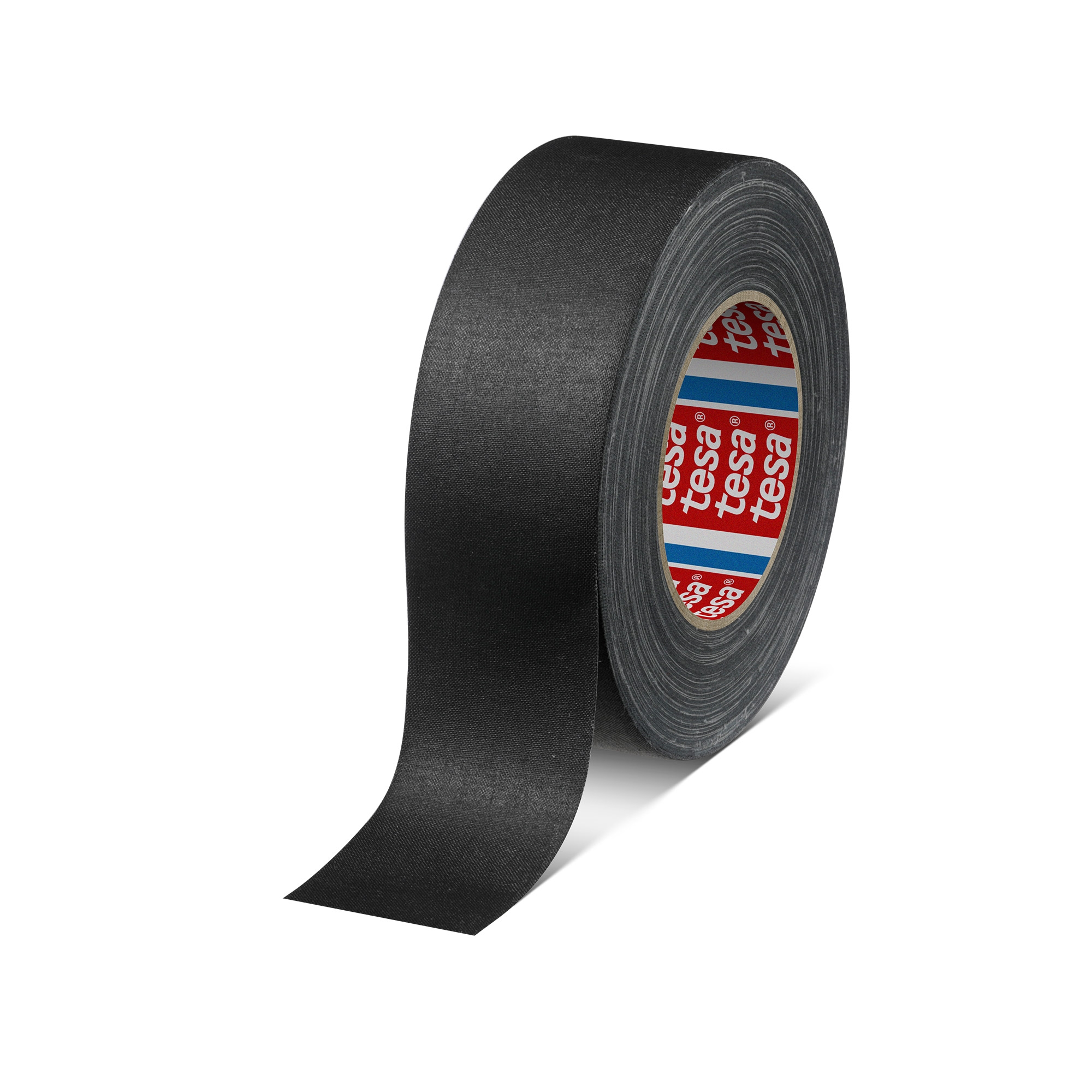 tesa® 4651 Premium Cloth Tape 50mm x 50m - Colour: Black - Duct Tape - Camera Tape - Tank Tape - Waterproof Tape - Motorsport