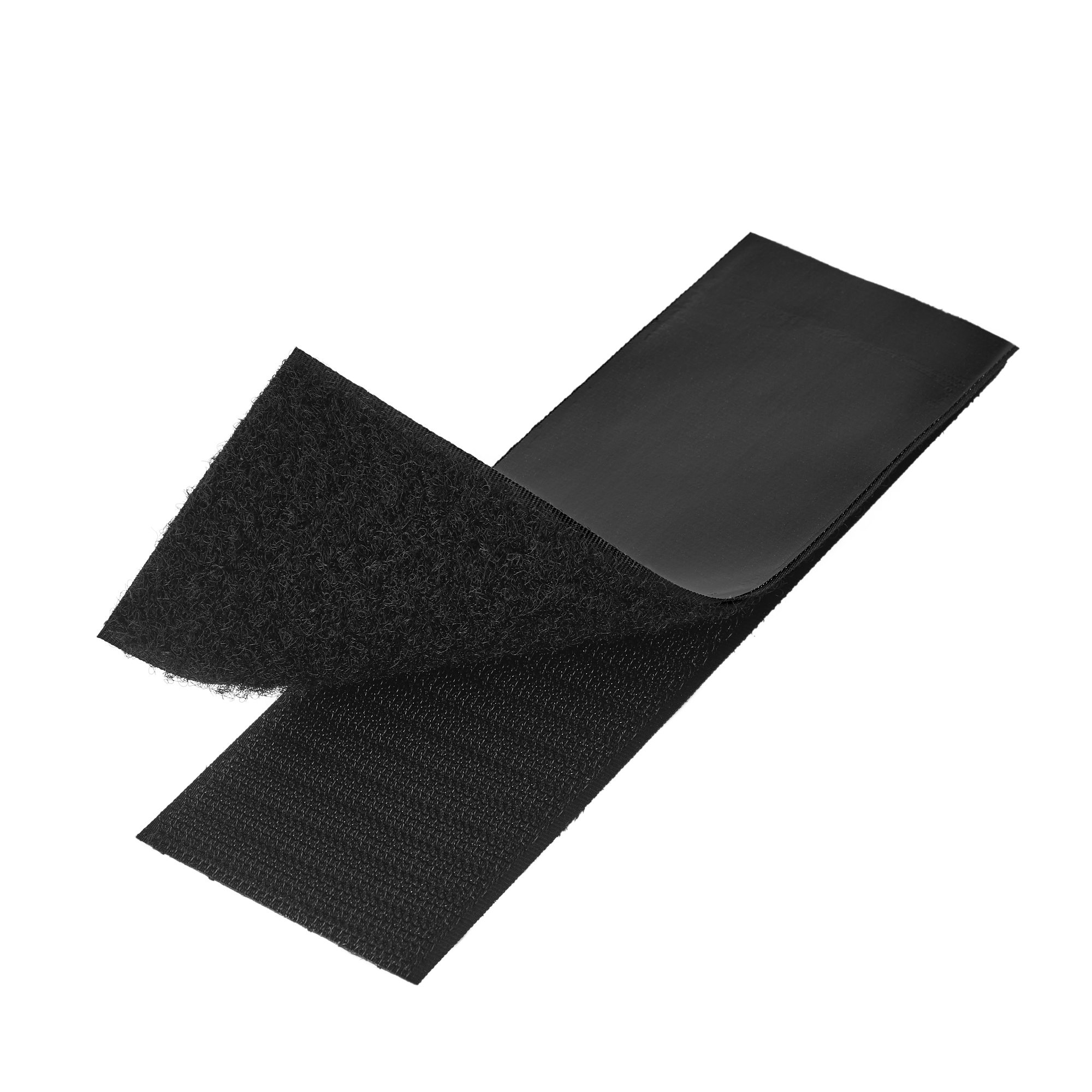 Race Tapes Self-Adhesive Black Hook & Loop 50mm x 145mm - Velcro - Motorsport - Helmet - Cables
