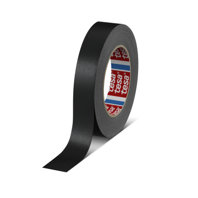 Tesa 4671 Gaffer Tape | 25mm | Heavy Duty Black Cloth Tape- Gaffer Tape - Duct Tape - Camera Tape